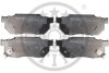 Гальмівні колодки дискові Optimal BP09401 (фото 1)