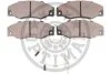 Гальмівні колодки дискові Optimal BP-09446 (фото 2)