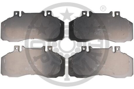 Комплект гальмівних накладок, дискове гальмо Optimal BP-09488