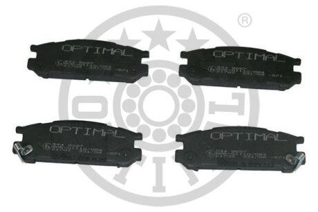 Гальмівні колодки дискові Optimal BP09687