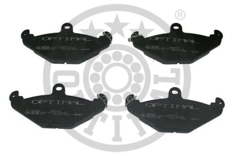 Комплект гальмівних накладок, дискове гальмо Optimal BP-09697