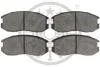 Гальмівні колодки дискові Optimal BP-09714 (фото 2)