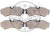 Гальмівні колодки дискові Optimal BP-09757 (фото 2)