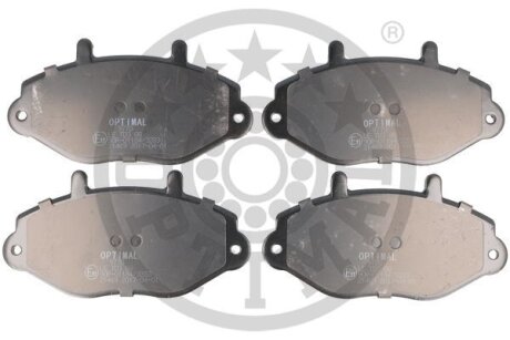 Комплект гальмівних накладок, дискове гальмо Optimal BP-09770