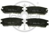 Гальмівні колодки дискові Optimal BP-09792 (фото 1)