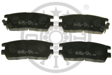 Гальмівні колодки дискові Optimal BP-09792