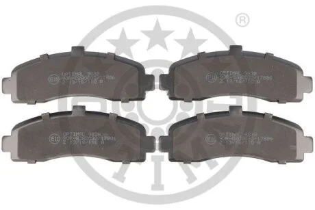 Гальмівні колодки дискові Optimal BP-09838