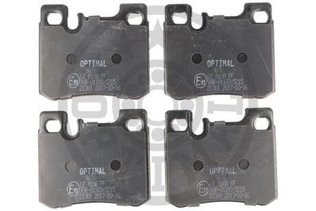 Гальмівні колодки дискові Optimal BP09876