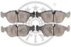 Комплект гальмівних накладок, дискове гальмо Optimal BP-09877 (фото 2)