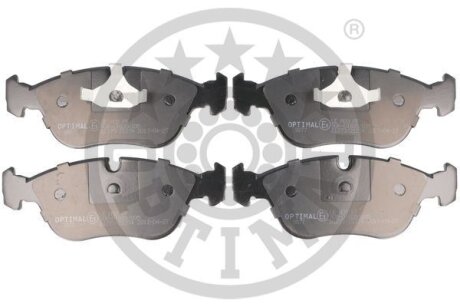 Комплект гальмівних накладок, дискове гальмо Optimal BP-09877
