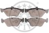 Комплект гальмівних накладок, дискове гальмо Optimal BP-09915 (фото 2)