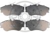 Гальмівні колодки дискові Optimal BP-09929 (фото 1)