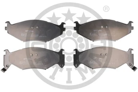 Гальмівні колодки дискові Optimal BP09937