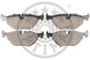 Комплект гальмівних накладок, дискове гальмо Optimal BP-09945 (фото 2)