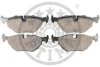 Комплект гальмівних накладок, дискове гальмо Optimal BP-09945 (фото 2)