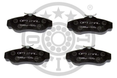 Комплект гальмівних накладок, дискове гальмо Optimal BP-10047