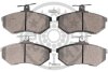 Комплект гальмівних накладок, дискове гальмо Optimal BP-10069 (фото 2)