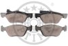 Комплект гальмівних накладок, дискове гальмо Optimal BP-10073 (фото 2)