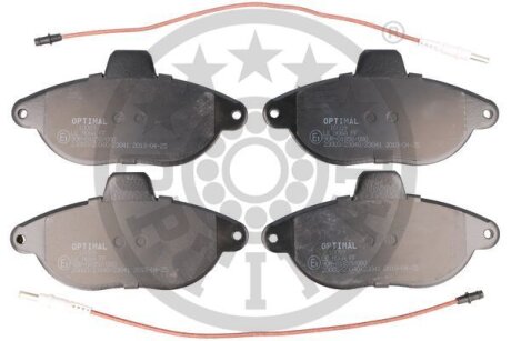 Гальмівні колодки дискові Optimal BP-10089