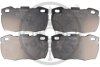 Комплект гальмівних накладок, дискове гальмо Optimal BP-10105 (фото 1)