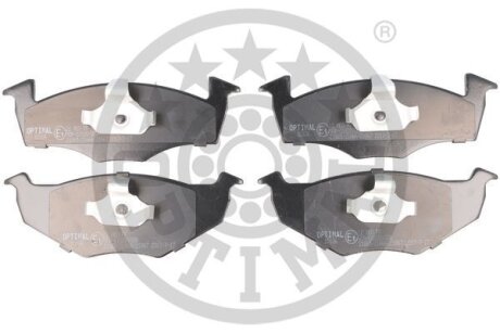 Комплект гальмівних накладок, дискове гальмо Optimal BP-10106
