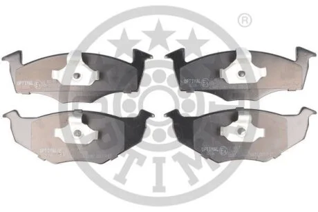 Комплект гальмівних накладок, дискове гальмо Optimal BP-10106