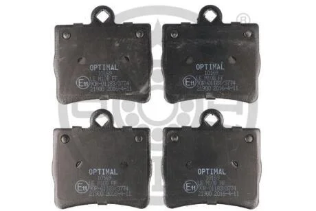 Гальмівні колодки дискові Optimal BP-10169