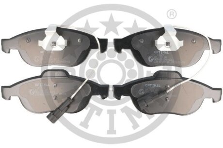 Комплект гальмівних накладок, дискове гальмо Optimal BP-10227