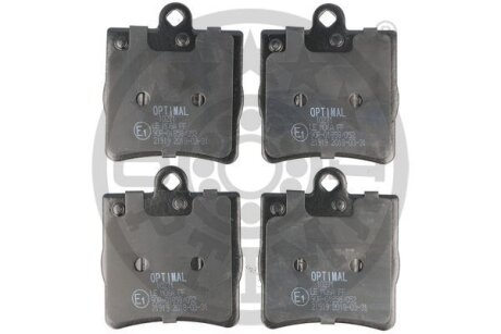 Гальмівні колодки дискові Optimal BP-10271