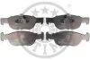 Комплект гальмівних накладок, дискове гальмо Optimal BP-10274 (фото 1)