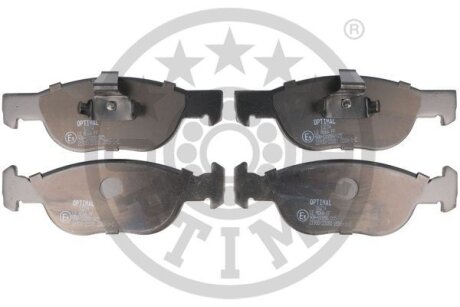 Комплект гальмівних накладок, дискове гальмо Optimal BP-10274