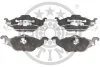 Комплект гальмівних накладок, дискове гальмо Optimal BP-10289 (фото 1)