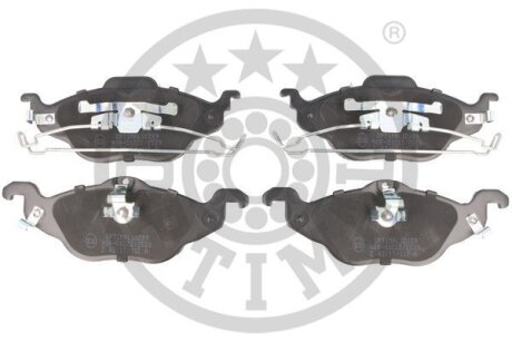 Комплект гальмівних накладок, дискове гальмо Optimal BP-10289