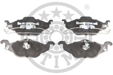 Комплект гальмівних накладок, дискове гальмо Optimal BP-10289