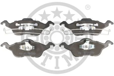 Комплект гальмівних накладок, дискове гальмо Optimal BP-10302