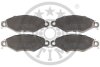 Гальмівні колодки дискові Optimal BP-10316 (фото 1)
