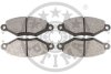 Гальмівні колодки дискові Optimal BP-10316 (фото 2)