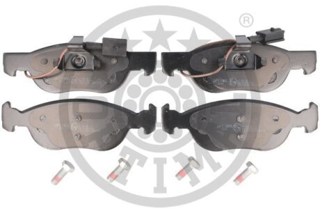 Комплект гальмівних накладок, дискове гальмо Optimal BP-10384