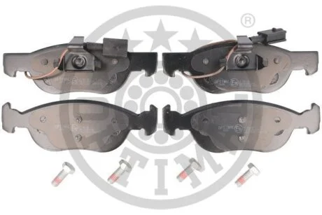 Комплект гальмівних накладок, дискове гальмо Optimal BP-10384