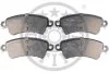 Комплект гальмівних накладок, дискове гальмо Optimal BP-10388 (фото 1)