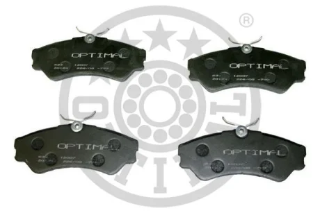 Комплект гальмівних накладок, дискове гальмо Optimal BP-12007