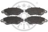 Гальмівні колодки дискові Optimal BP-12019 (фото 1)