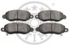Гальмівні колодки дискові Optimal BP-12019 (фото 2)