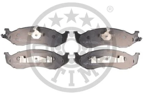 Комплект гальмівних накладок, дискове гальмо Optimal BP-12020