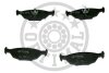Комплект гальмівних накладок, дискове гальмо Optimal BP-12051 (фото 1)