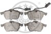 Комплект гальмівних накладок, дискове гальмо Optimal BP12080 (фото 2)