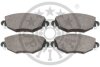 Гальмівні колодки дискові Optimal BP-12091 (фото 2)