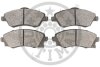 Гальмівні колодки дискові Optimal BP-12126 (фото 2)