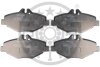 Гальмівні колодки дискові Optimal BP-12127 (фото 1)