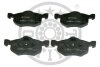 Комплект гальмівних накладок, дискове гальмо Optimal BP-12129 (фото 1)